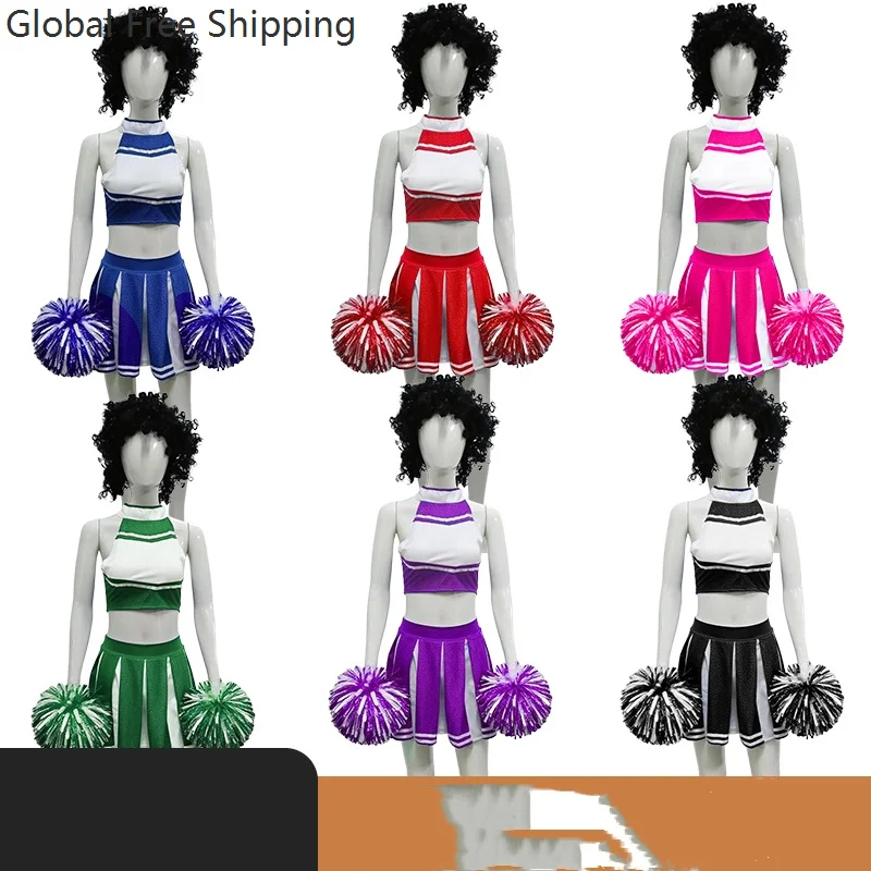 

Children's Cheerleading Costumes Football Baby Sports Performance Costumes Carnival Party Women's Role Play Stage Dress Suit