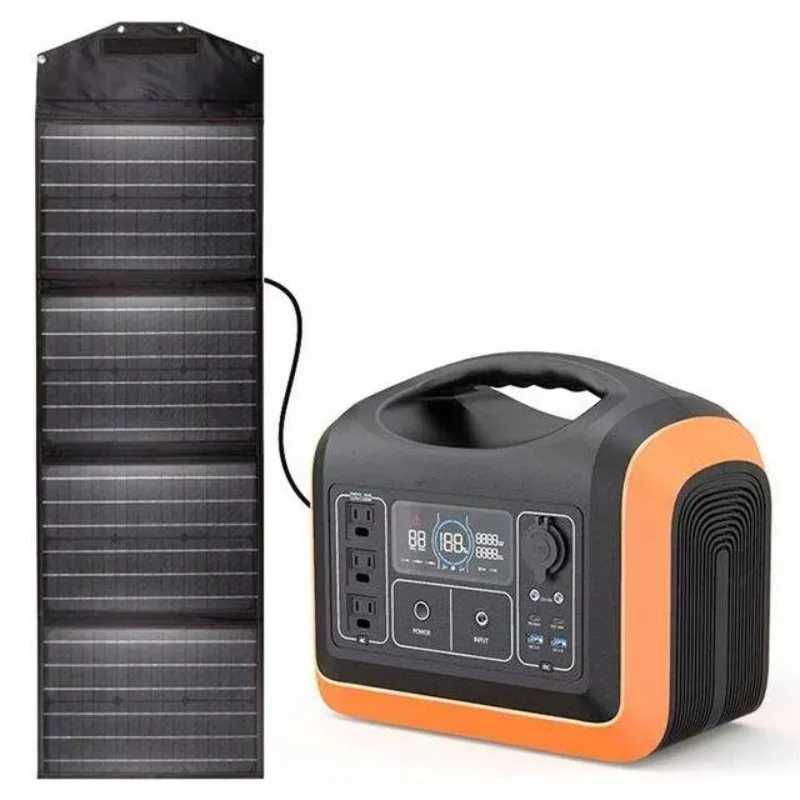 

Portable 1800w Outdoor Solar Energy System Power Station High Quality Lithium Power Station Generator With Solar Panel