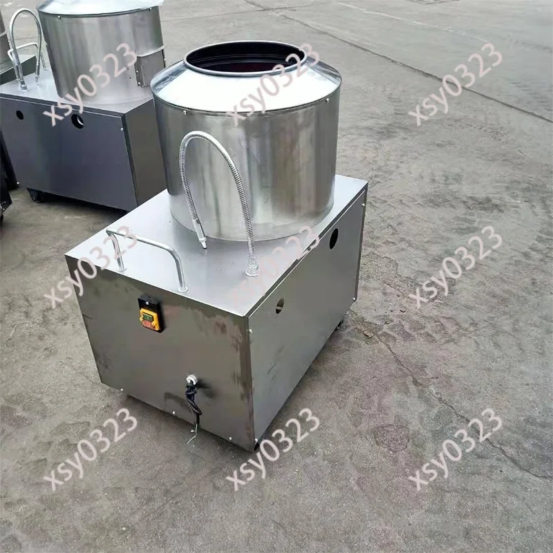 Stainless Steel Electric Peeler Automatic Fast Potato Taro Peeling Machine Home Commercial Use