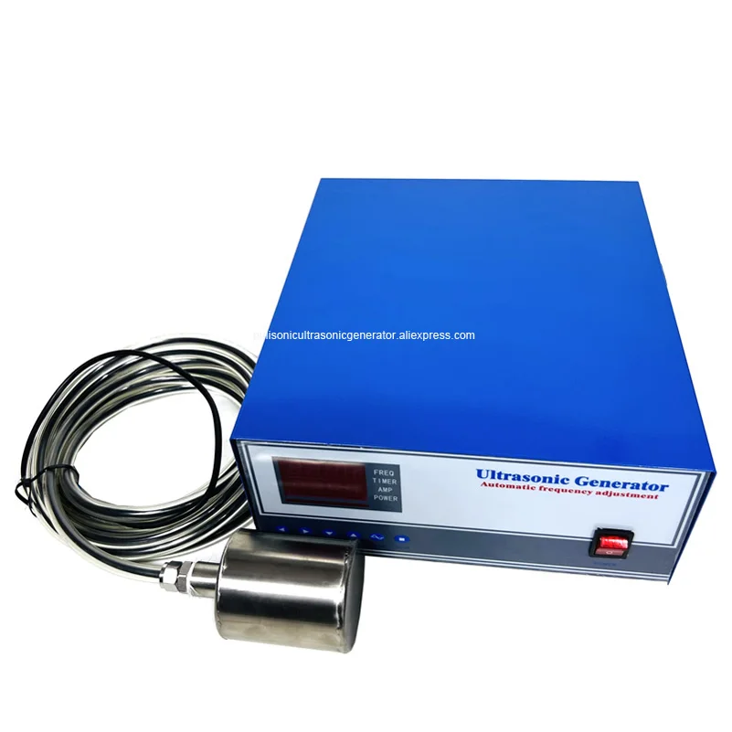 Perangkat Penghilang Algal Air Gelombang Ultrasonik 100W untuk Sistem Antikotor Kolam Hias Anti Alga dan Air Mancur