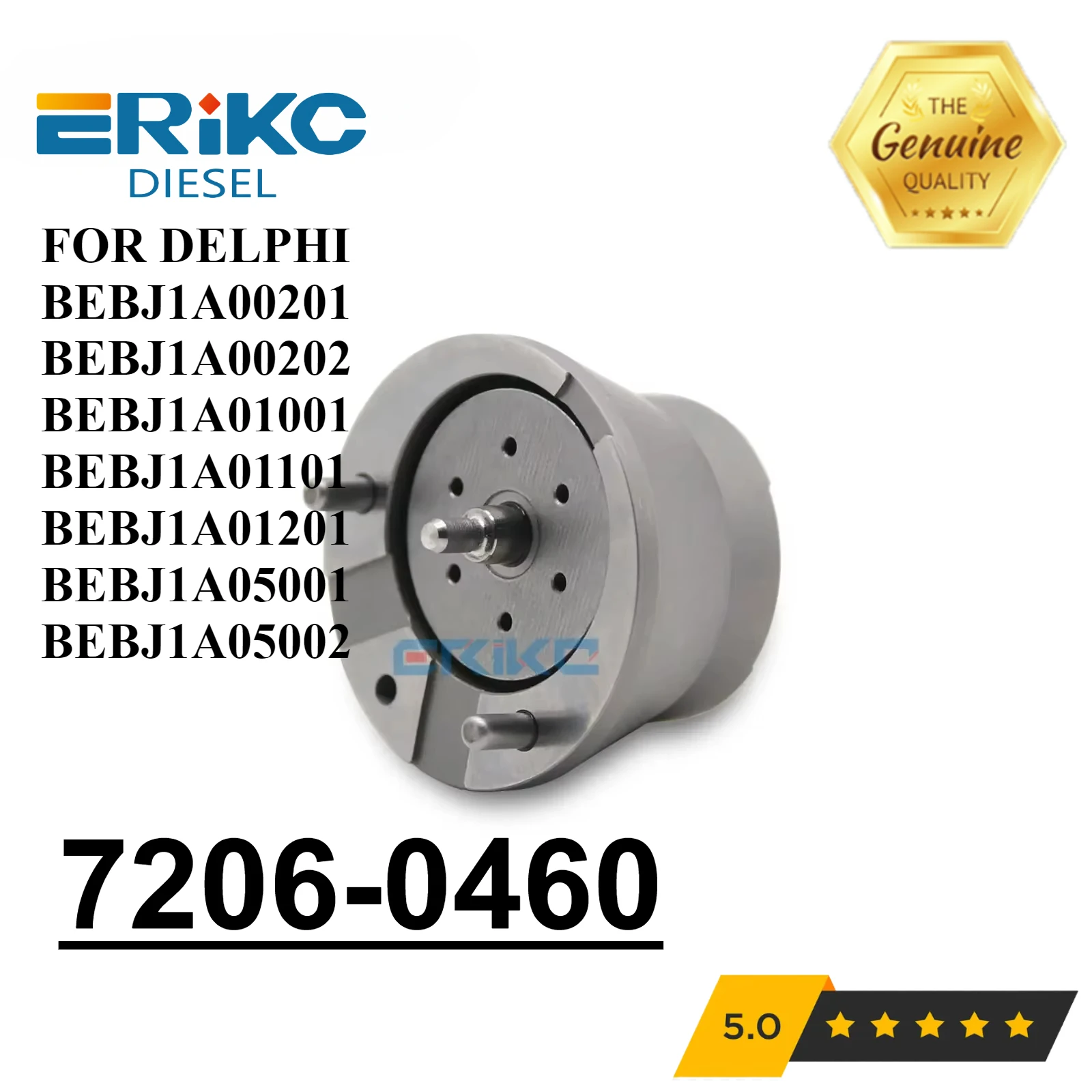 7206-0460 Diesel Injector Common Rail Control Valve 72060460 Injector Actuator Solenoid 7206 0460 For BEBJ1A00201 BEBJ1A00202