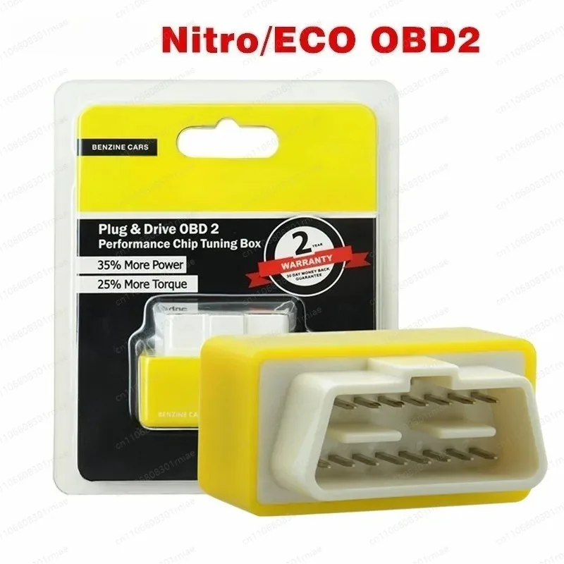 4 Color Eco OBD2 & Nitro OBD2 Plug & Drive Performance For Benzine Eco OBD2 ECU Chip Tuning Box  Fuel Saving More Power
