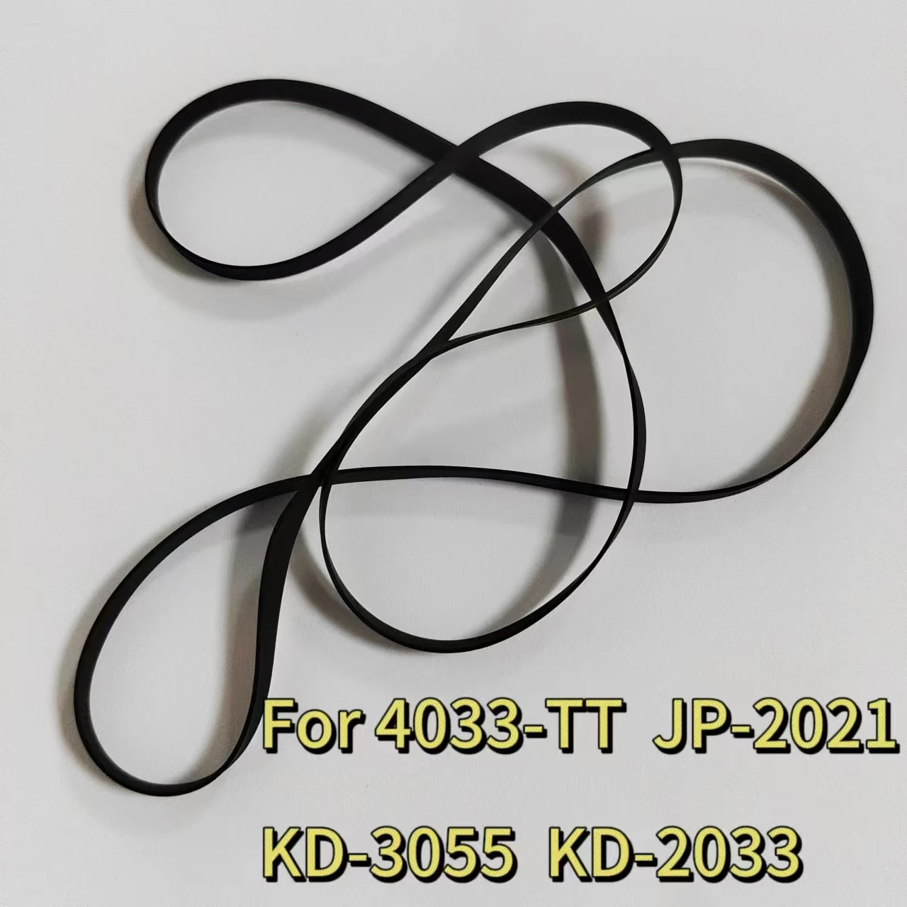 Turntable Drive Belt For KENWOOD 4033-TT  JP-2021  KD-3055  KD-2033 Wrap-around Belt Part Replacement