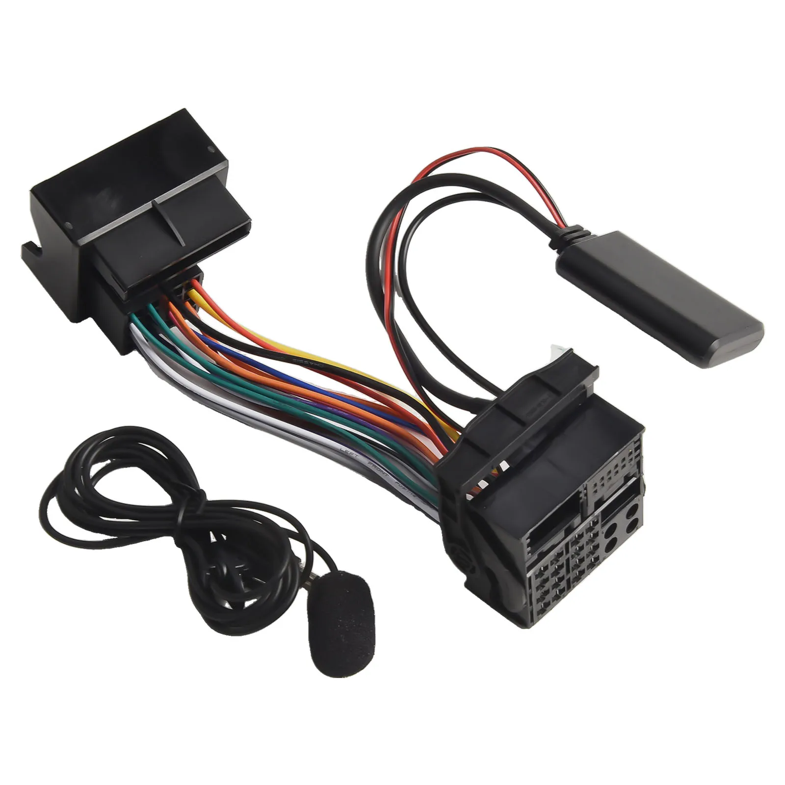AUX Input Adapter with Microphone for Opel CD30 CDC40 CD70 DVD90 Radios Compatible with Antara C Movano A Vivaro