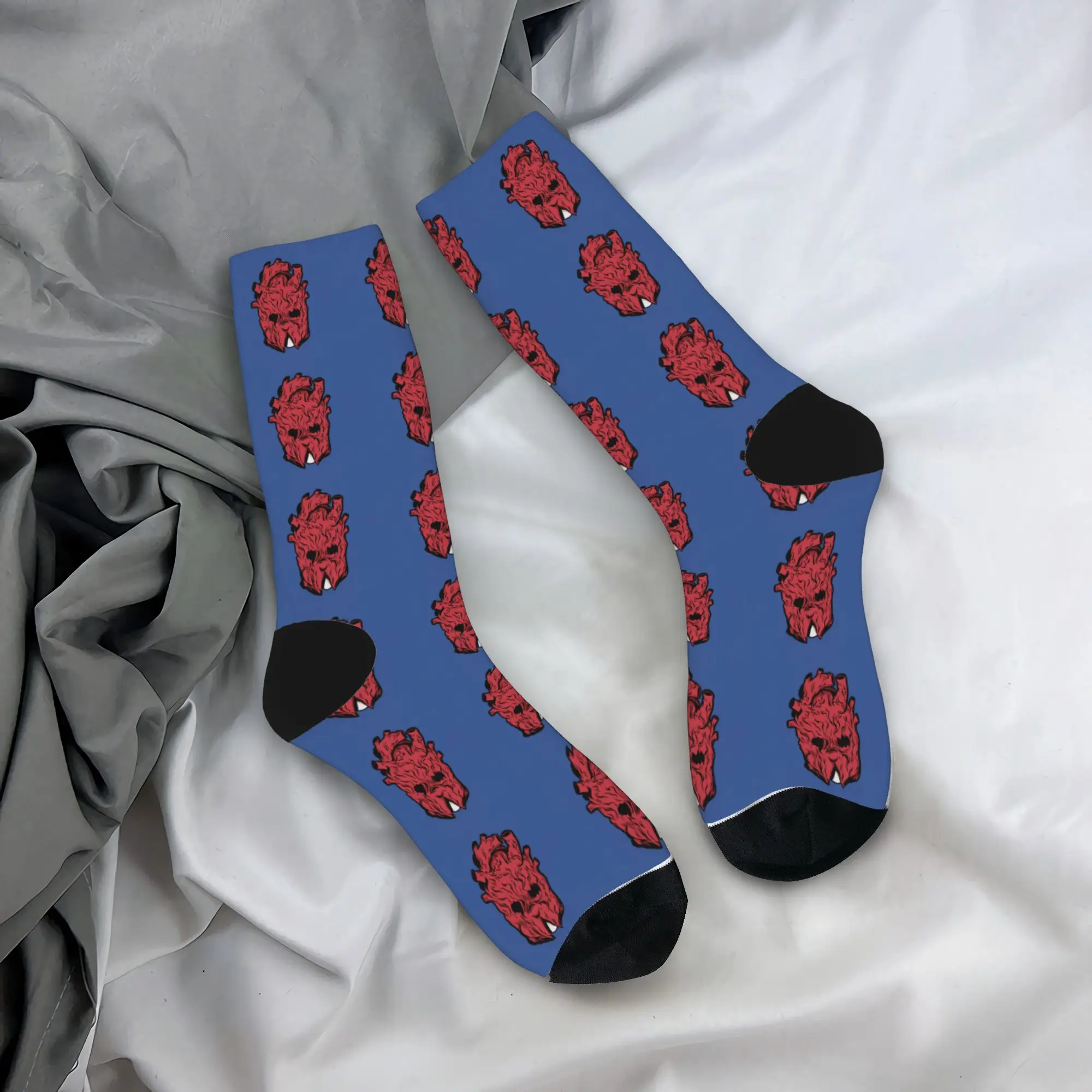Dorohedoro Shin Stockings Men  Socks Breathable Harajuku Socks Spring Outdoor Sports Anti Skid Design Socks Gift