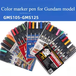 Marker Pen Set/Metallic Color/Basic Color/Detail Gundam Hand Model Coloring Complementary Paint/achromatic/drawing/oozing Tool