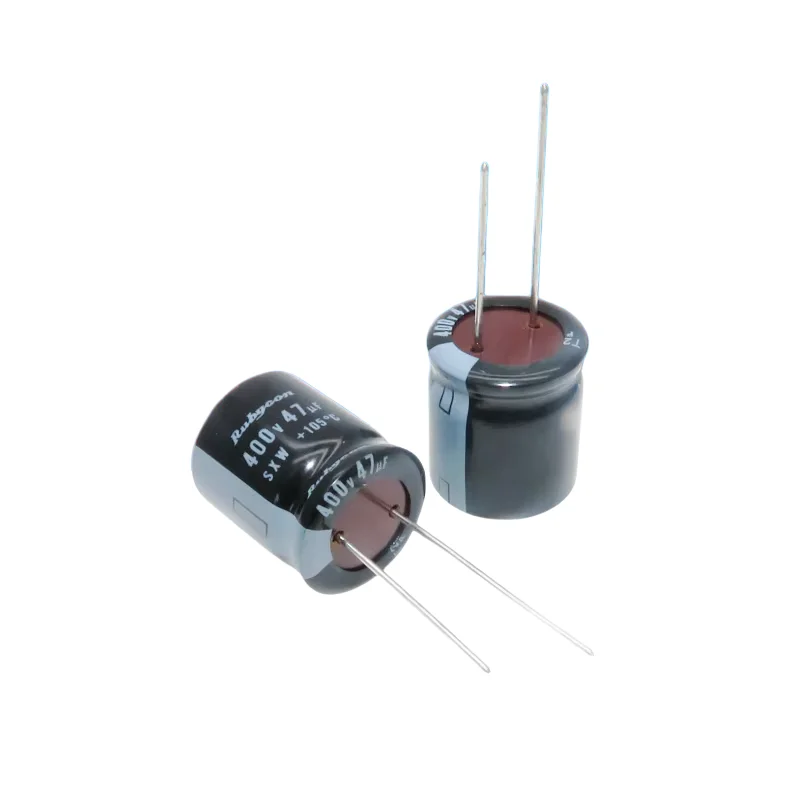 5 sztuk 47UF 400V kondensator 400V 47UF 105 stopni — zdjęcie 2
