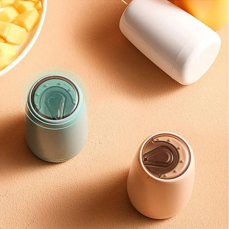 Home Creative Automatically Pops Up Toothpick Storage Box Convenient Life Home Dining Room Toothpick Dispenser