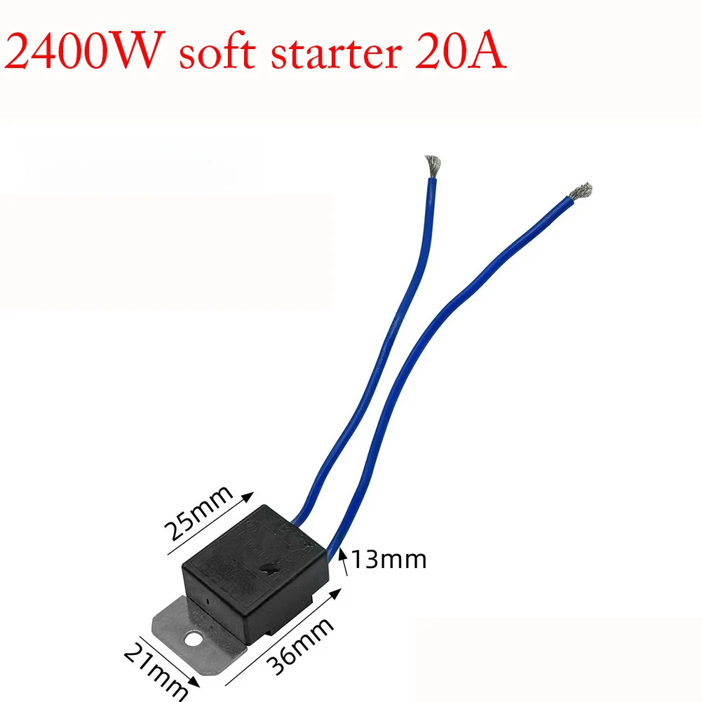 2400W Soft Starter Drive Module 20A High Power Switch For Engraving Machine Water Electric Tool Motor Control