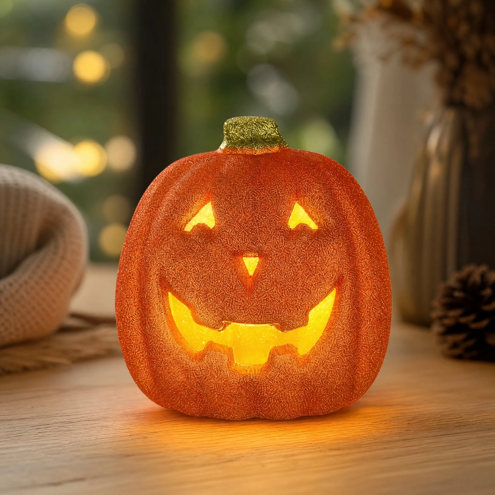 Pumpkin-Shaped LED Decoration  - Pumpkin Lantern Halloween recension och pris