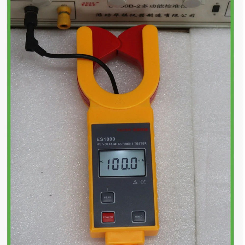 

FUZRR FR1000 High Low Voltage Clamp Current Tester 0.0mA-1200A Clamp-type Ammeter Data Storage with Insulating Rod Resolution