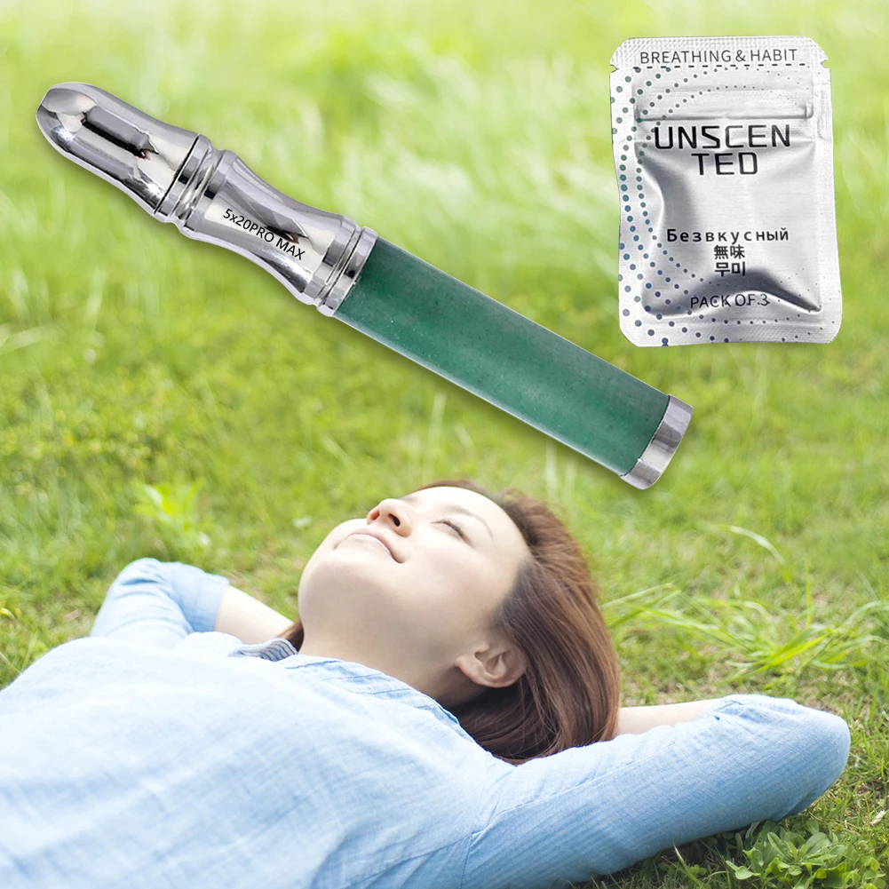 

Air Inhaler Mindfulness Breathing Tool Breath Stick Stop Smoking Aids