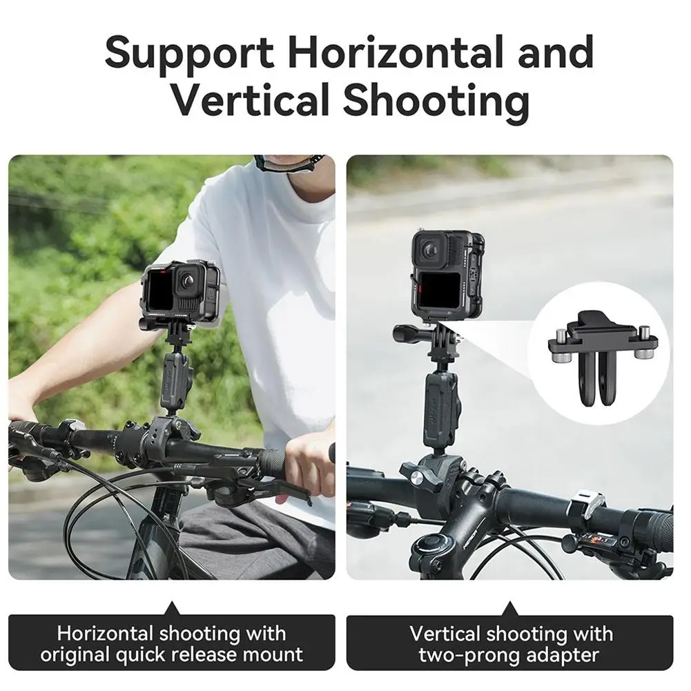 Metal Cage For Go Pro Hero 13 Aluminium Alloy Skeleton Frame Protective Case Frame Housing for Go Pro Hero 13 12/11/10 Accessory