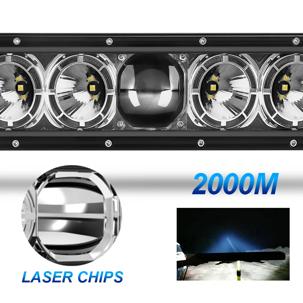 

1Lux@2000m 22900LM 4X4 Off road Spot 22 inch Led Driving Light Bar Truck Offroad Laser Led Light Bar 32inch