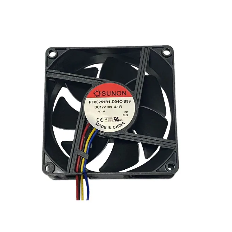 

ORIGINAL PF80251B1-D04C-S99 12V 4.1W 8025 80*80*25mm NEW COOLING FAN RADIATOR