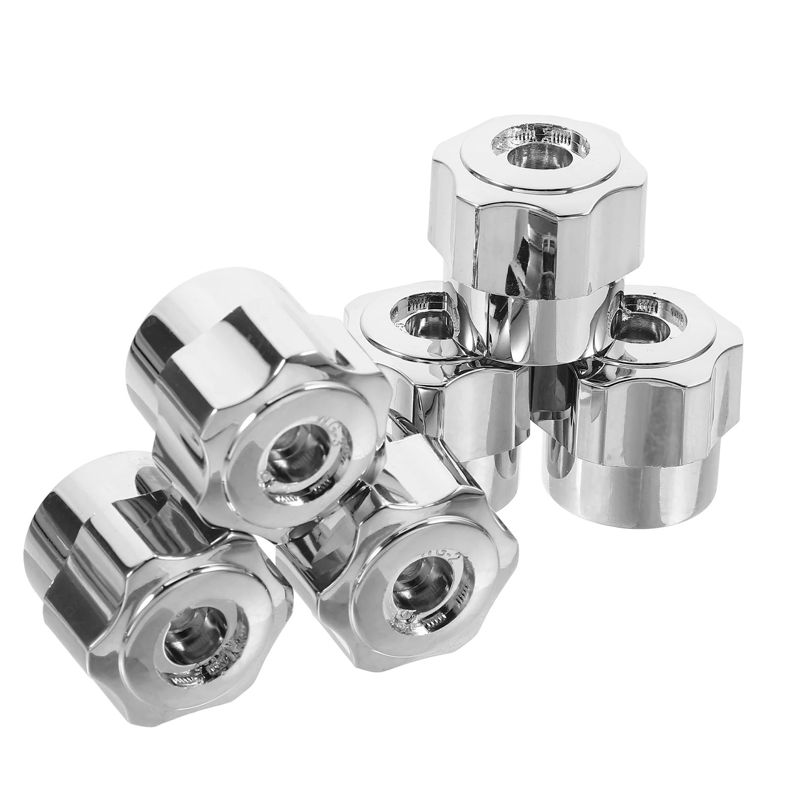 

Faucet Handle Index Buttons Hot Cold Bath Shower Knobs Replacement Handles Silver Bathroom Sink