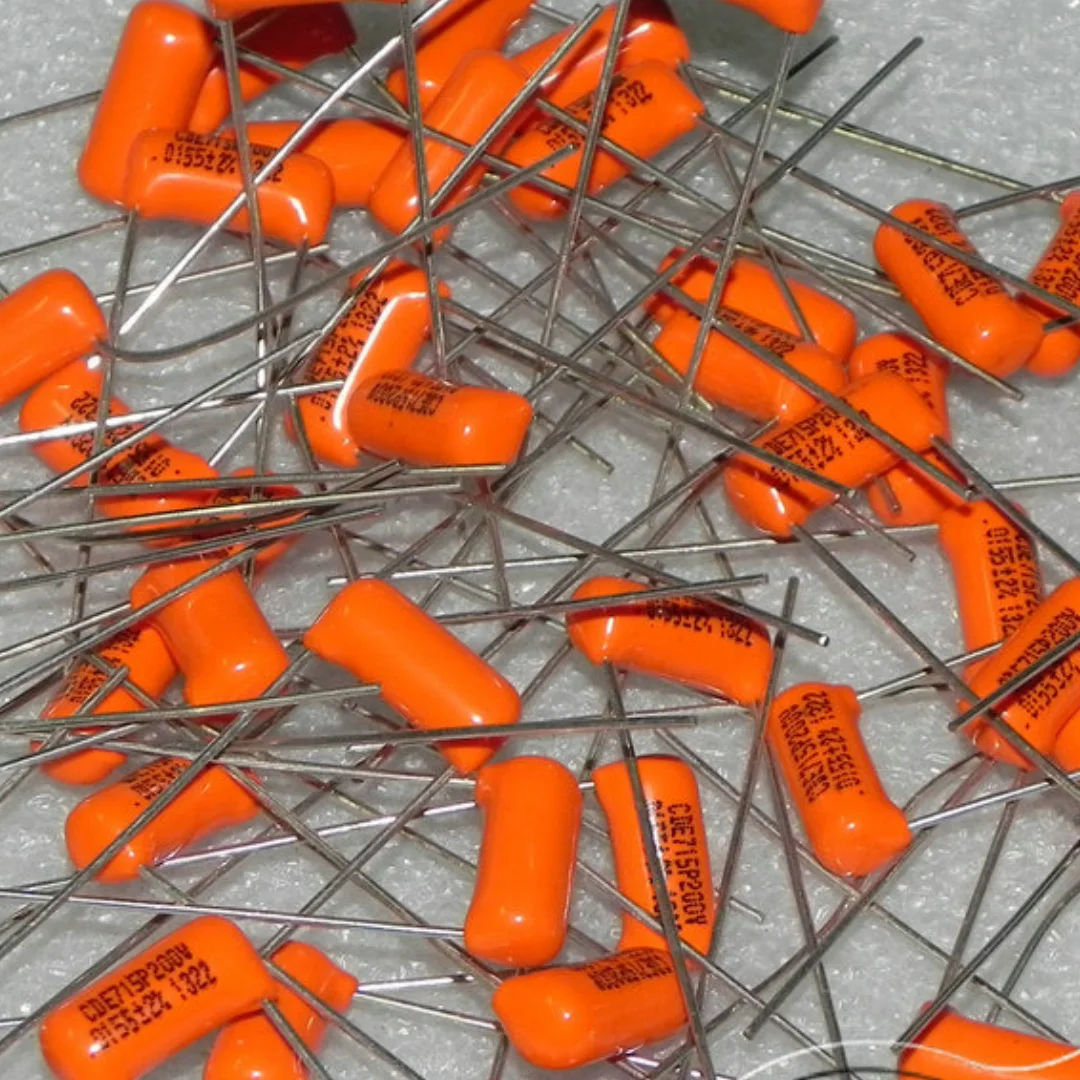 10PCS CDE Sprague 715P 200V 0.0155UF 153g 0.015uf Thin Film Capacitor