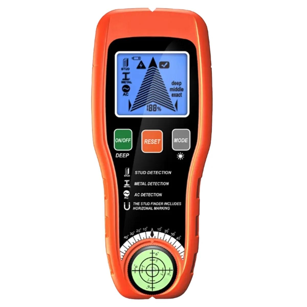 Детектор заданий по ремонту. Инструмент для улучшения дома. Точный инструмент для поиска шпилек. Точные считывания. Компактный размер.