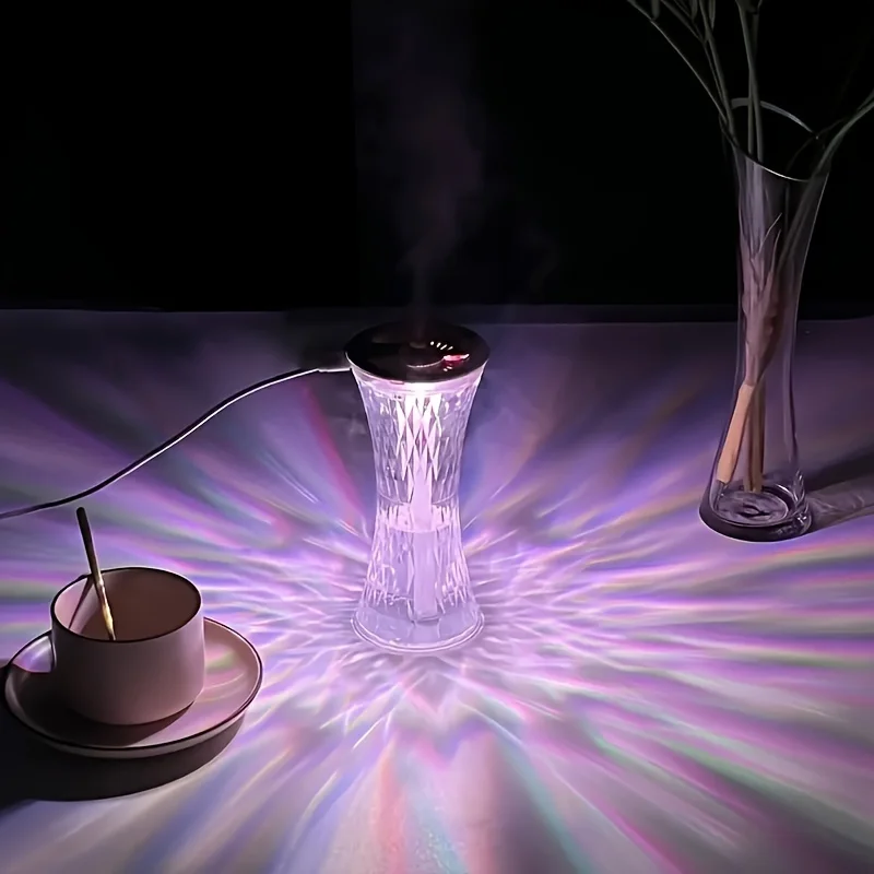 Usb-Powered Cool Mist Humidifier With Led Light - Perfect For , Office, And School - Great Gift Idea