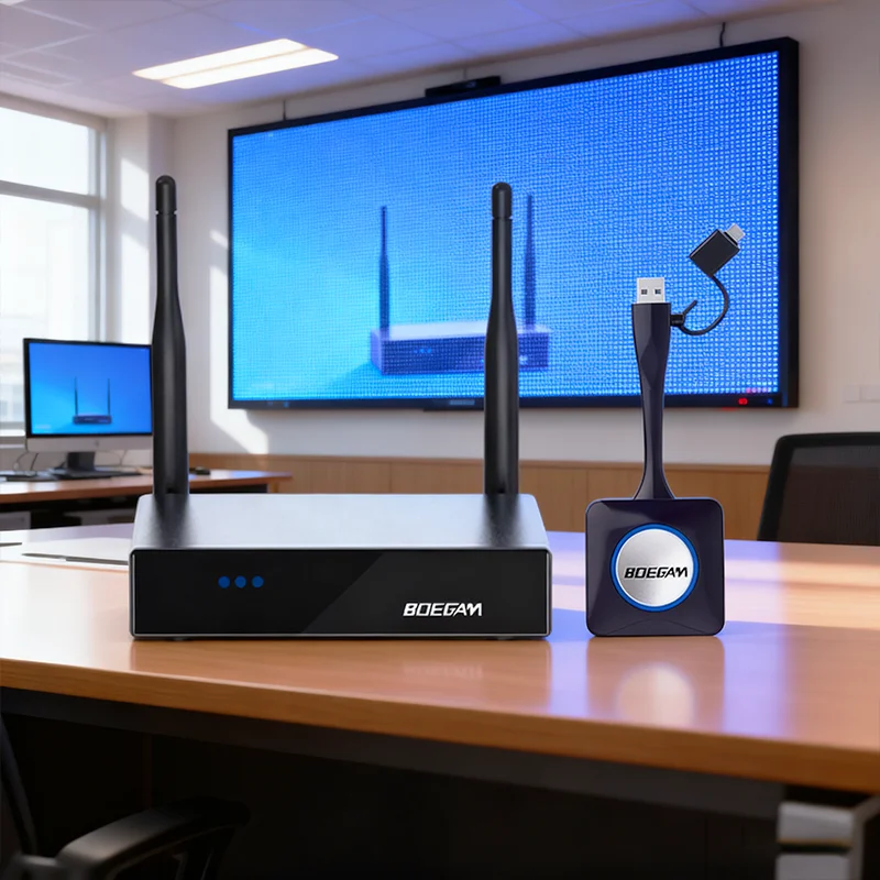 

Professional Wireless Presentation & Screen Sharing Solution for Offices & Meeting Rooms