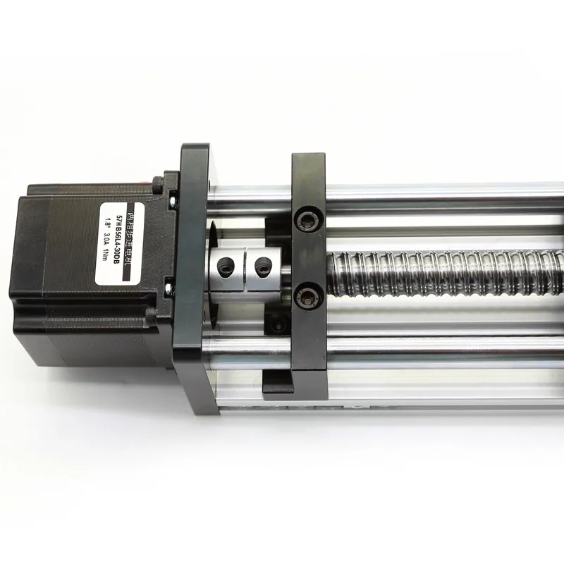 Bidirectional Reverse Thread Ball Screw Linear Slide Module Dual Carriage Two Way Precision Linear Guide Stepper Motor Actuator