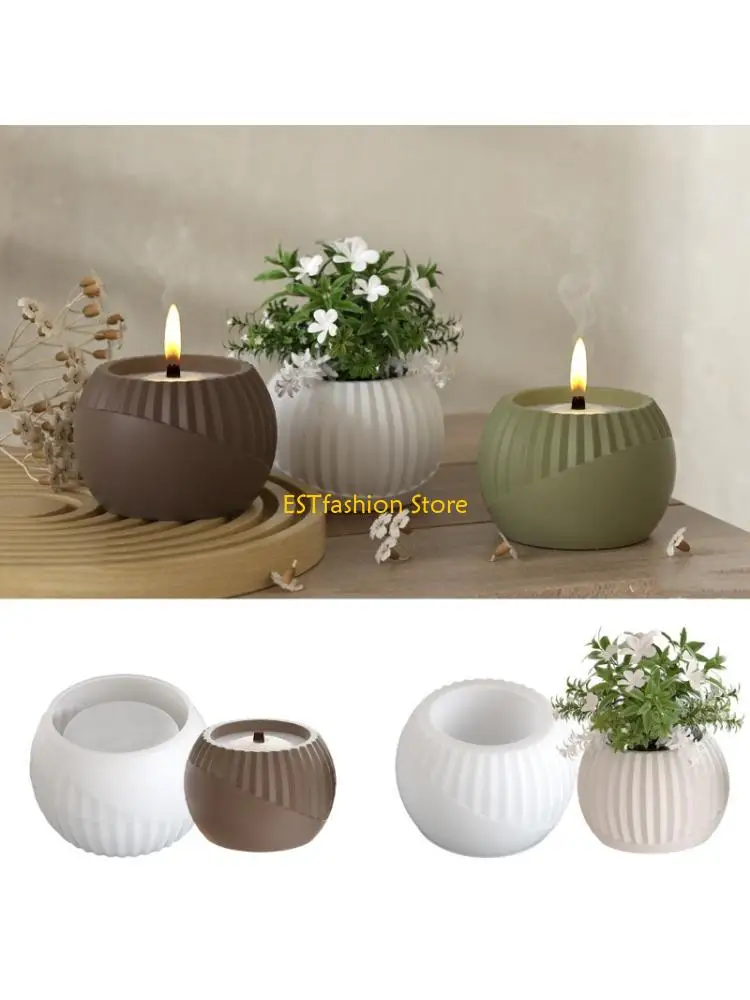 Y5GC Multipurpose Sturdy Silicone Mould for Vase Crafting and Home Decoration