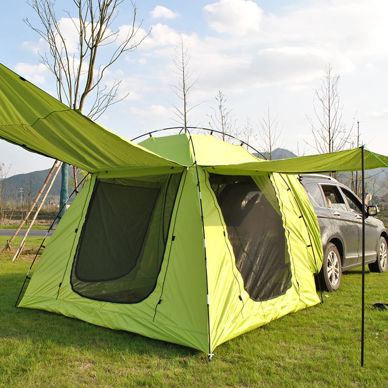 Imagem -02 - Tenda do Carro Telhado para Pesca Caminhadas e Camping Car Docking Tailgate