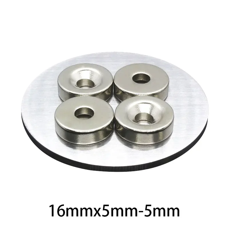 16x5-5mm Round Magnets 16x5-5mm Strong Powerful Magnetic for Fridge,DIY,Building,Scientific,Craft,Education