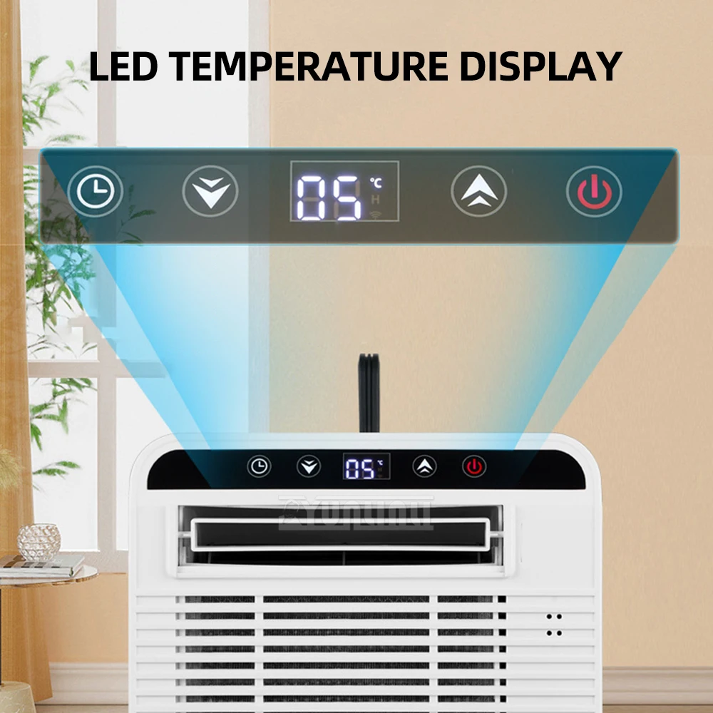 2500BTU Portable Air Conditioner Summer Pet Cooler Klima Sogutucu Drainage-free Mobile Air Conditioner