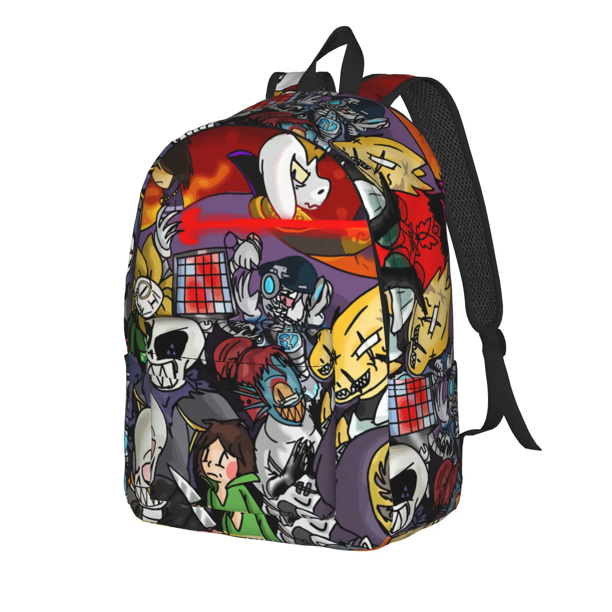 Trendy Popular Undertale Backpack  Leisure Backpacks Boy Girl University Big High School Bags Colorful Rucksack