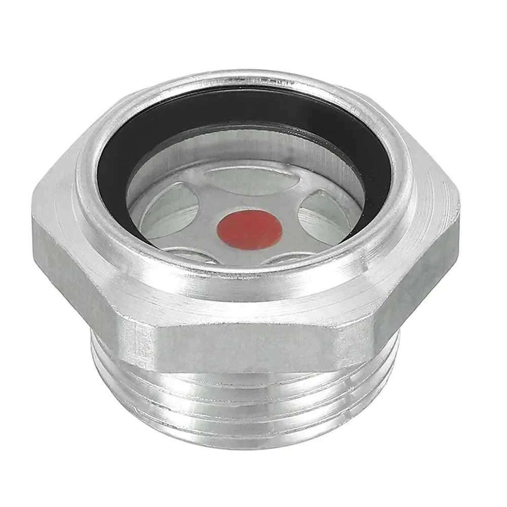 Vidro de visão de óleo para compressor de ar, 3/4 "npt, medidor de nível de óleo de alumínio, ferramenta de ar doméstica, acessórios de substituição para compressores de ar