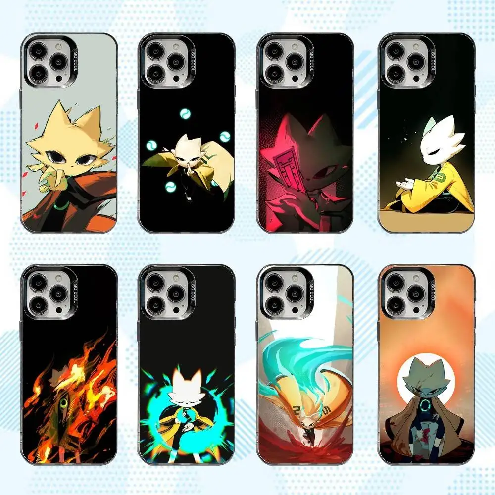 

Phone Case For iPhone 16,15,14,13,12,11,Mini,Pro,SE,MAX White Matte N-Nine Game Sols Shockproof Cover