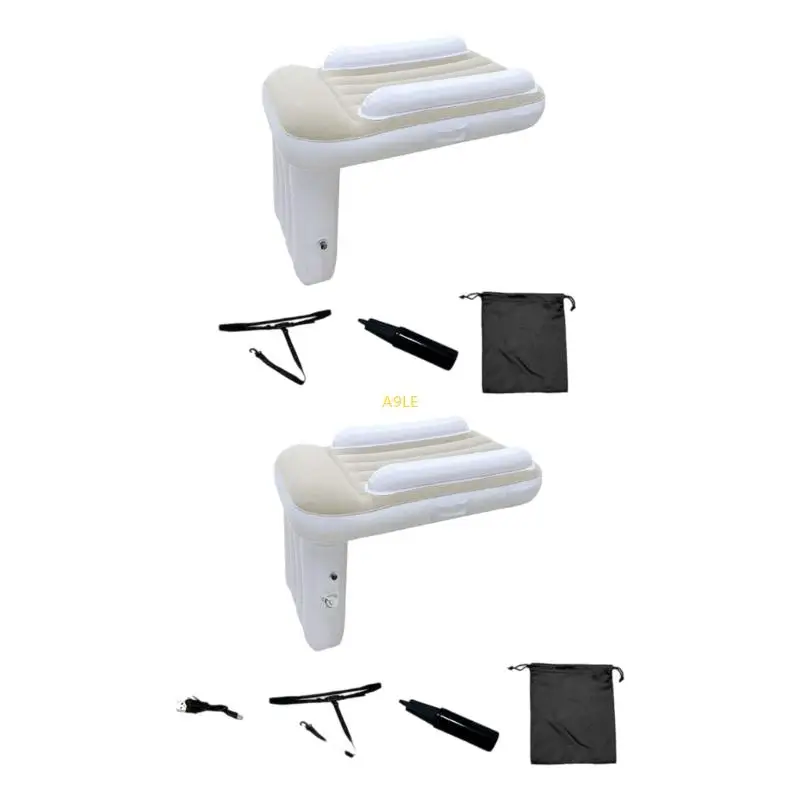 

1 Set Portable PVC Baby Bed Inflatable Crib Soft Guard Compact For Trip