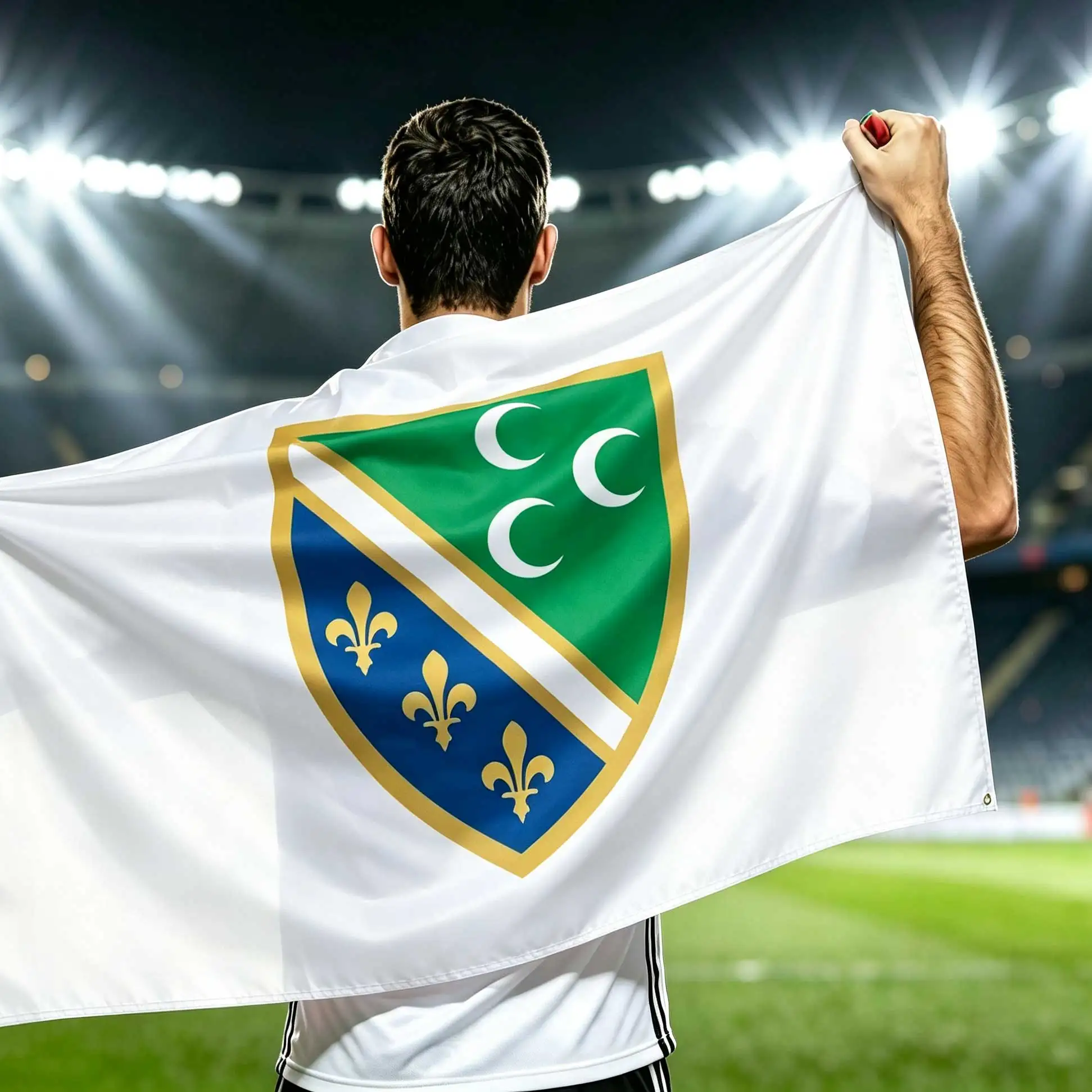 60x90cm/90x150cm Bosnia and Herzegovina 1992-1998 Flag Tapestry Banner For Bedroom Outdoor Decor
