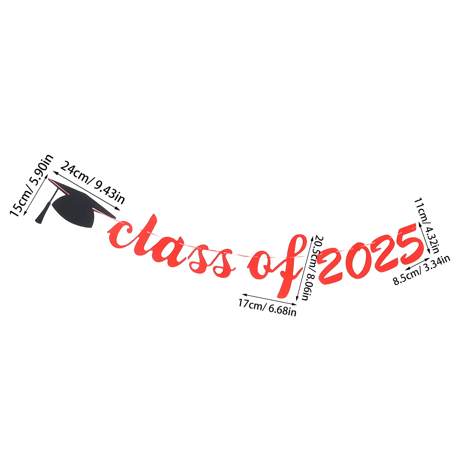 Graduation Banner 2025 Easy Install Versatile Hanging Decor for Graduate Celebrations First Generation Grad Party Decorations