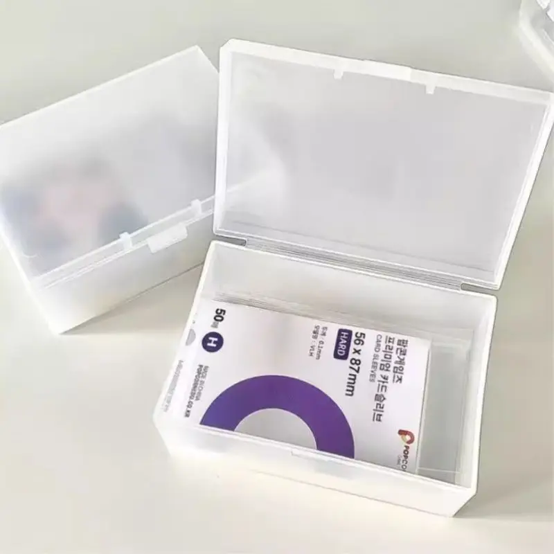 Transparent Plastic Box For Trifles Parts Rectangular Storage Case Translucent Dustproof Jewelry Storage Box Container