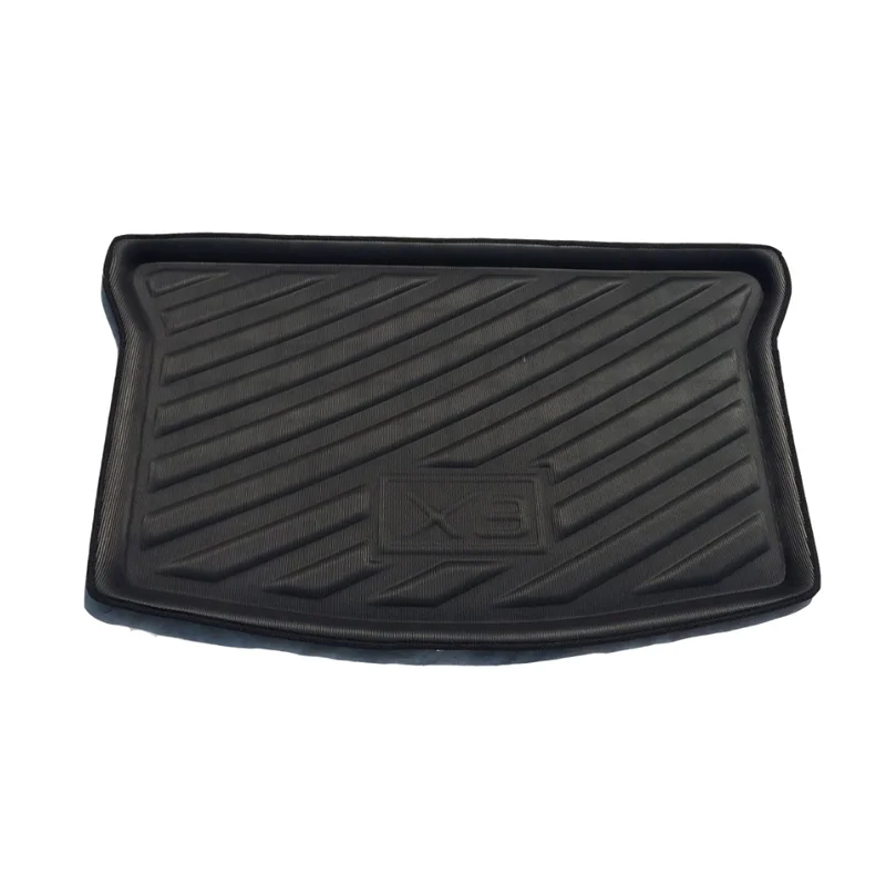 for Geely Yuanjing X3 Pro V3 GX3 EV 2017~2024 Car Rear Trunk Mat Waterproof Protective Liner Trunk Tray Floor Mats Accessories