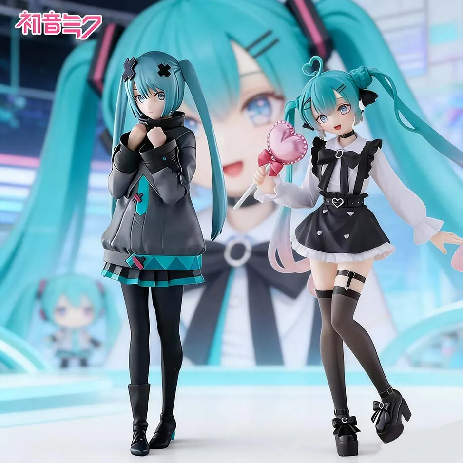 20cm Sexy Girl Hatsune Miku Anime Figure Fashion Subclture Miku Action Figure Christmas Gift PVC Collection Model Doll Toys