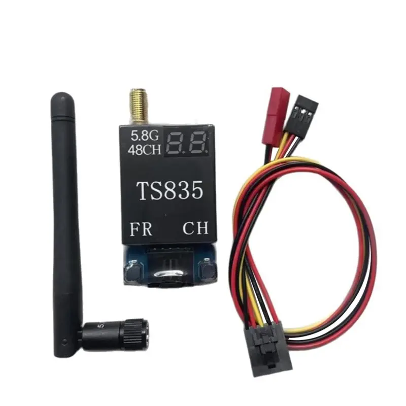 

Беспроводной AV-передатчик JABS-TS835 FPV 5.8G 48CH для FPV-дронов, мультикоптеров и радиоуправляемых квадрокоптеров, аксессуары для радиоуправляемых самолетов