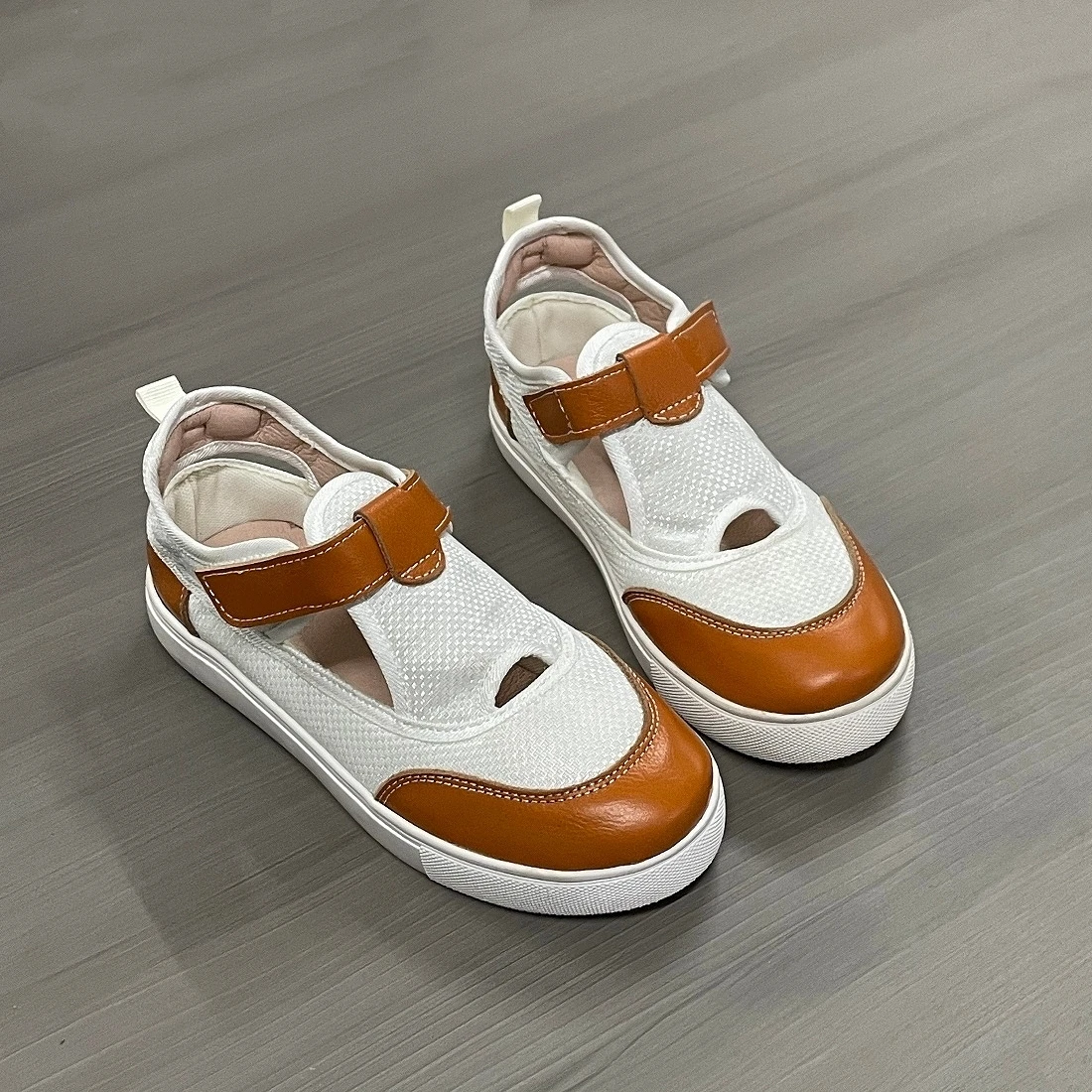 Xingliupi New Arrivals Boys' Board Shoes High Quality Fabric Leather Performance Children's Shoes 3-16 Years Breathable