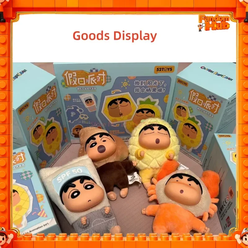 

Подлинный новый 52 игрушки карандаш Шин-Чан для праздничной вечеринки серии слепая коробка фигурка украшение модель игрушка кулон брелок игрушка фанаты подарок