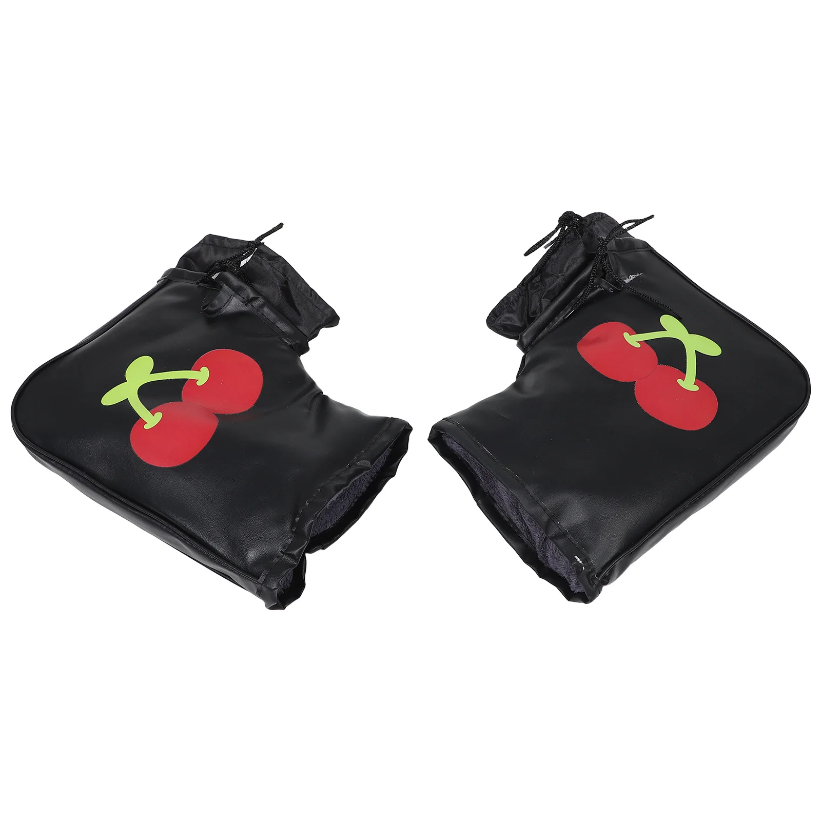 

1 пара чехлов на руль мотоцикла, ветрозащитные, водонепроницаемые, универсальные зимние грелки для рук, перчатки для холодной погоды для скутера, квадроцикла