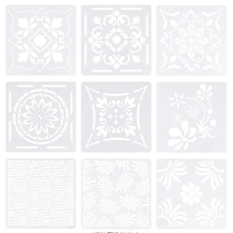 Mandala Graffiti Assistance Stencil DIY Layering Wall Scrapbooking Coloring Embossing Album Decoration Card Painting Template