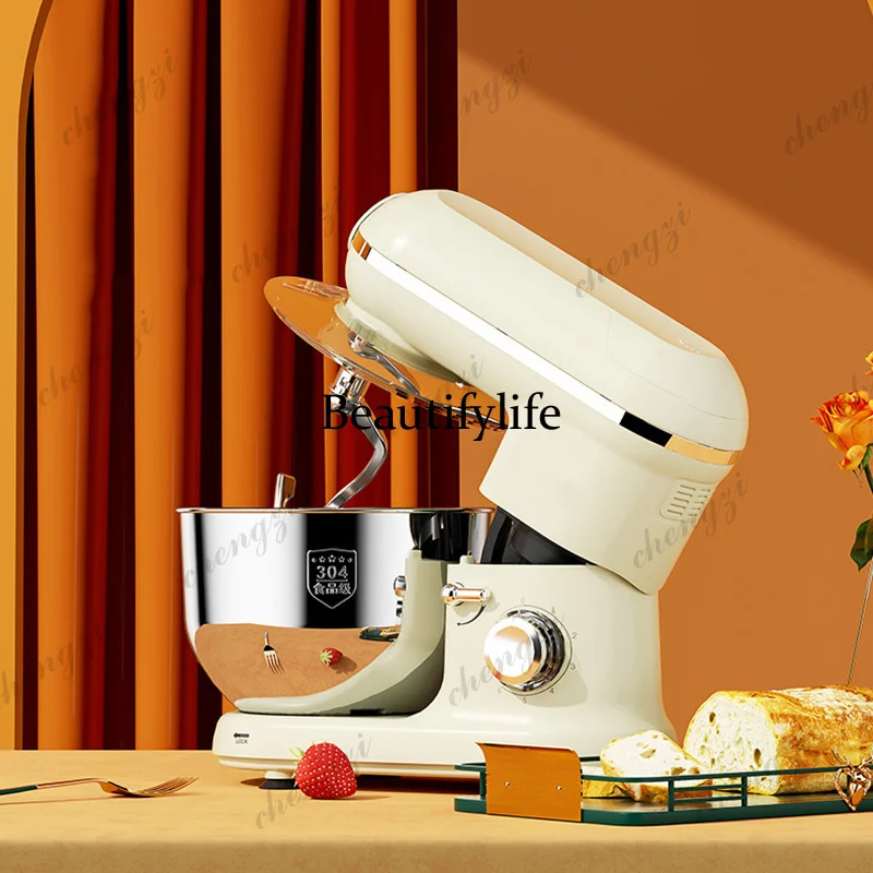 

Multi-functional Chef Machine Dough Making Stand Food Mixers Kitchen Electric Blender Desktop Egg Whisk Cream Kneader Processor