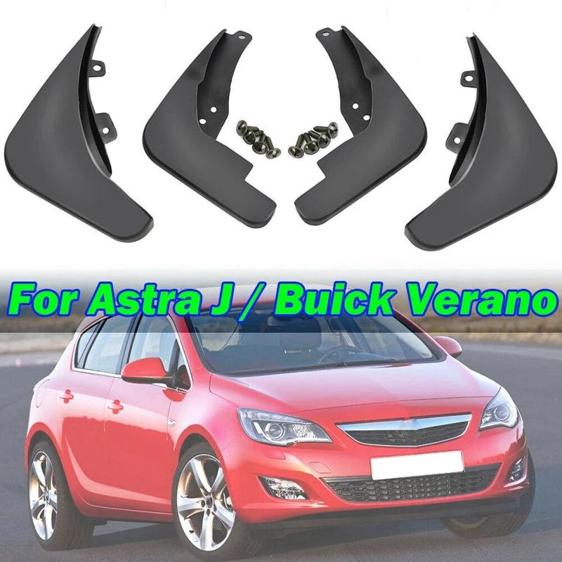 

Upgraded Mud Flaps Mud Guards For Vauxhall Opel Astra J/Buick Verano 2010-16 Protection Splash Guards Mudguard 4Pcs