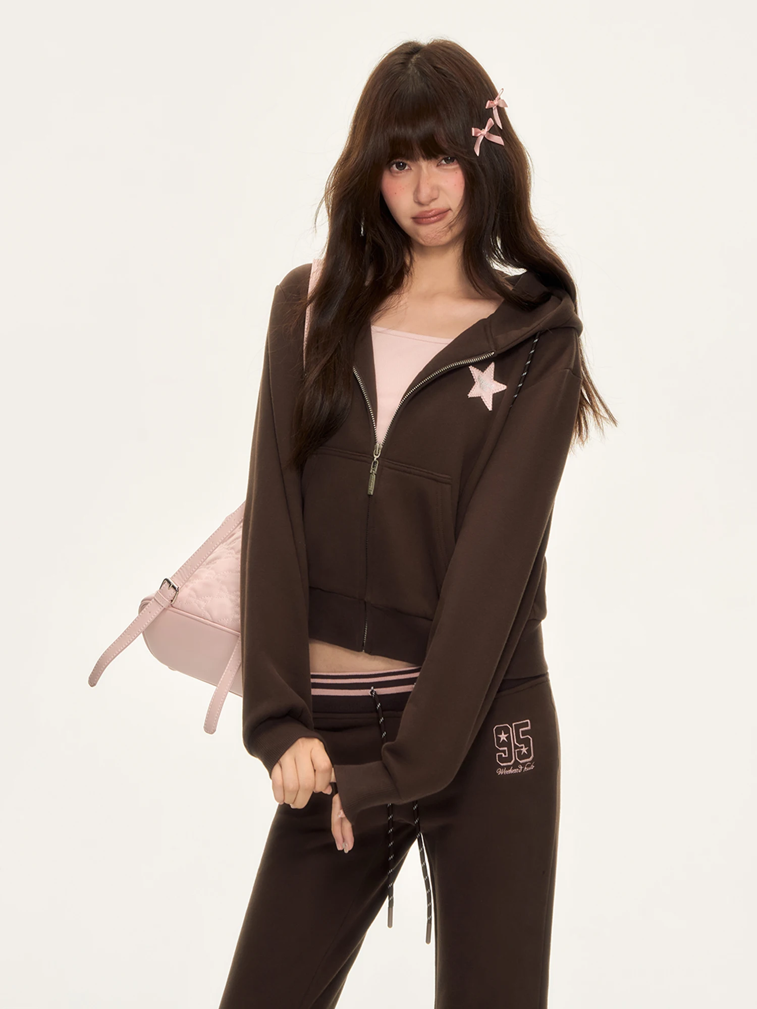 

Американская ретро-толстовка с леопардовым принтом, женская укороченная кофта в уличном стиле, из смесового хлопка и полиэстера, с длинными рукавами, на молнии