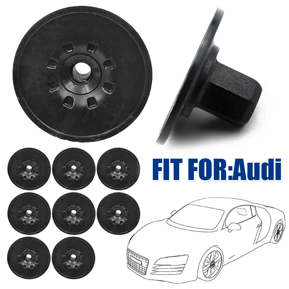 Plástico Auto-Tapping Parafusos para Audi, Assento Porca Cap Fixadores, Parafuso Titular, Almofada, Acessórios Interior do carro, 20PCs