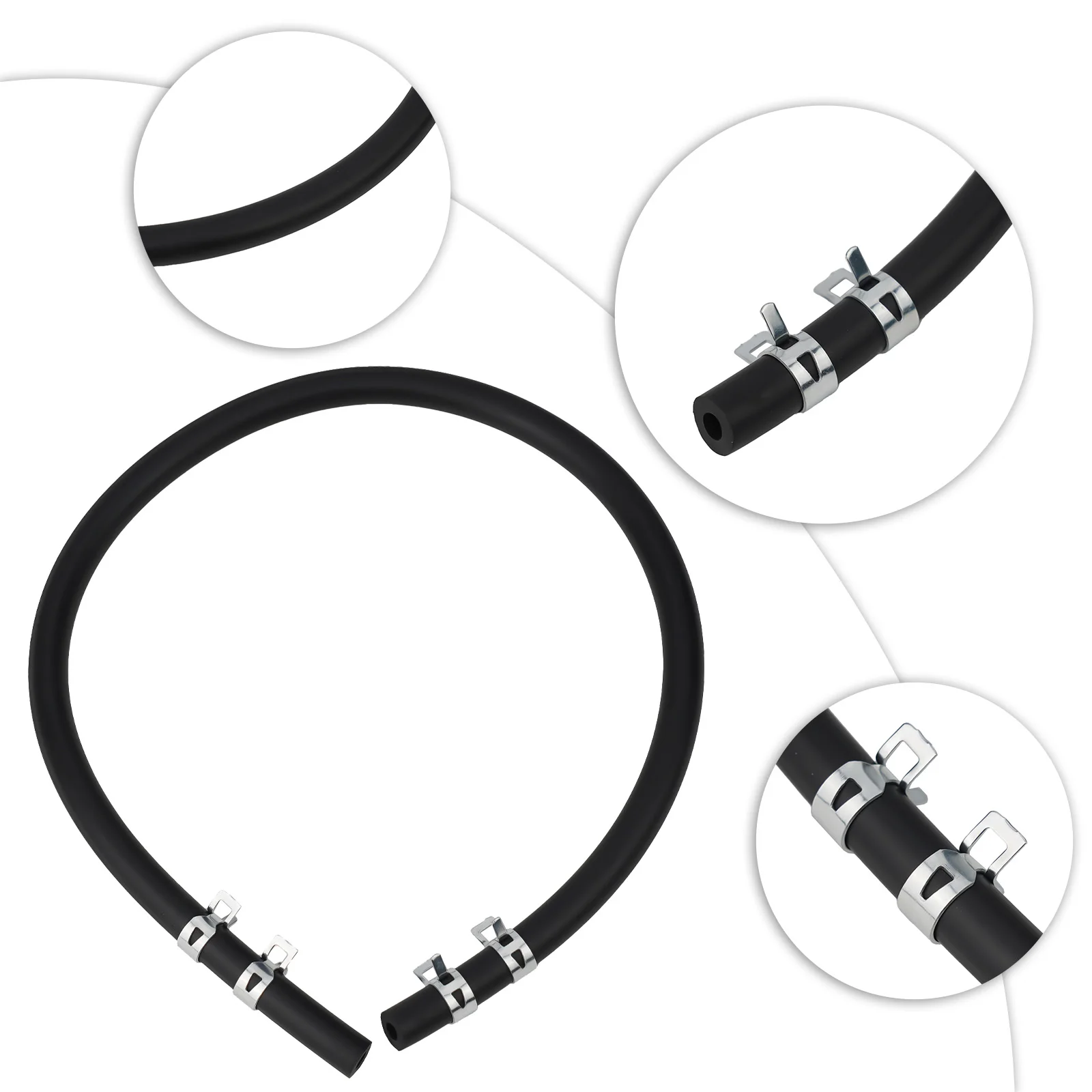 Heavy Duty Fuel Line and 4 Clamps Kit for 5414K 14 Lawn Mower, Offers Superior Protection and Long lasting Performance