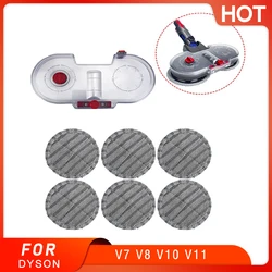 Electric Mop Water Tank for Dyson Vacuum Cleaner V7 V8 V10 V11 Replacement Electric Mop Head Brush with 6 Mopping Pads