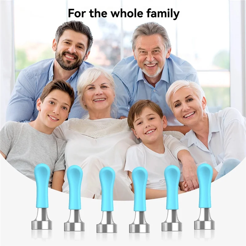 PZHI-Tips Ear 6-teiliges wasserdichtes Silikon-Ohrlöffel zur Entfernung von Ohrenschmalz, Endoskop-Ohrreiniger-Spitzen-Set für Bebird W3/R3